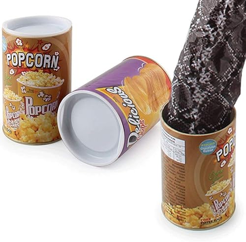 Miniatura 6 de TJYONGHI The Potato Chip Snake Can Jump Spring Snake Toy Gift April Fool Day Decoración de fiesta de Halloween bromas en una lata de regalo de broma