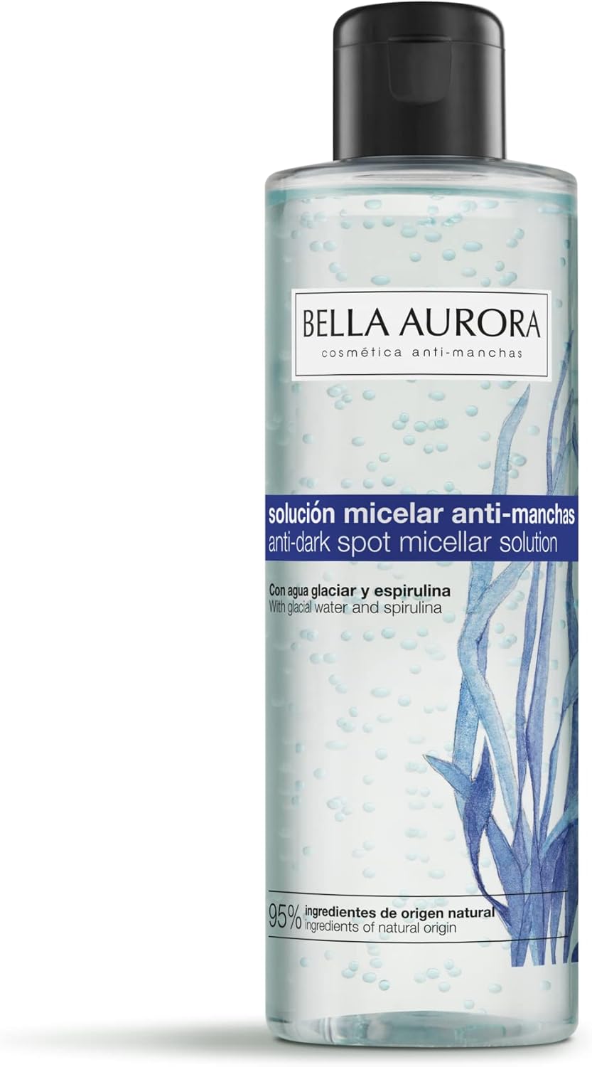 BELLA AURORA Micellair water tegen vlekken en veroudering | Make-up remover voor het gezicht | Gezichtsreinigingsproduct, 200 ml