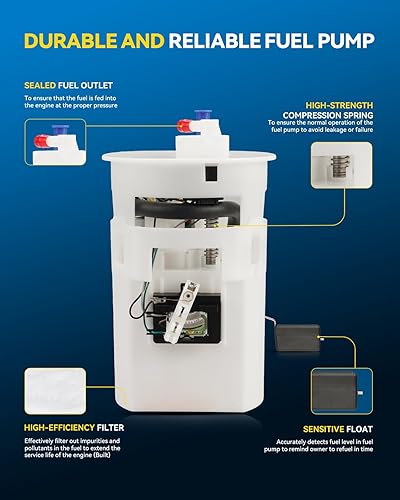 Miniatura 3 de PHILTOP Bomba de combustible eléctrica PHILTOP FG1344 para Elantra 2001-2003, E8335, SP1126, P76526M, SP3010M, 951-0007, SP1118, E8527M, FE0254,