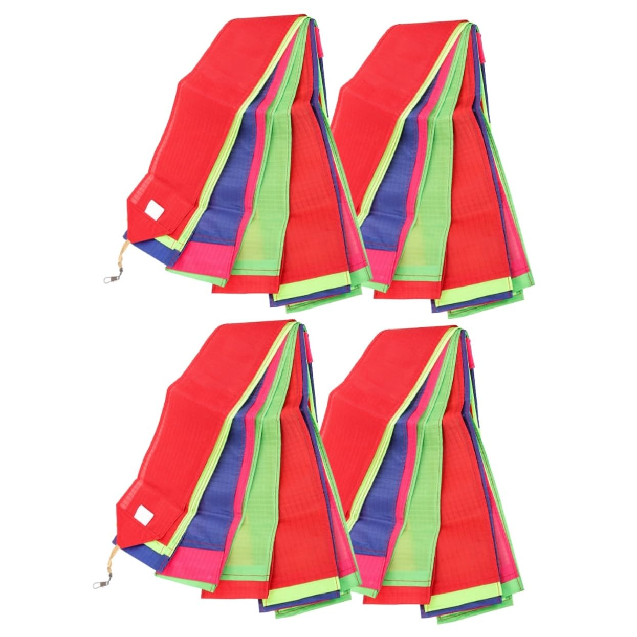 BESPORTBLE 2sets Reusable Kite End Decorative Sky Streamer Lights for Outdoor Parties 2pcs*2