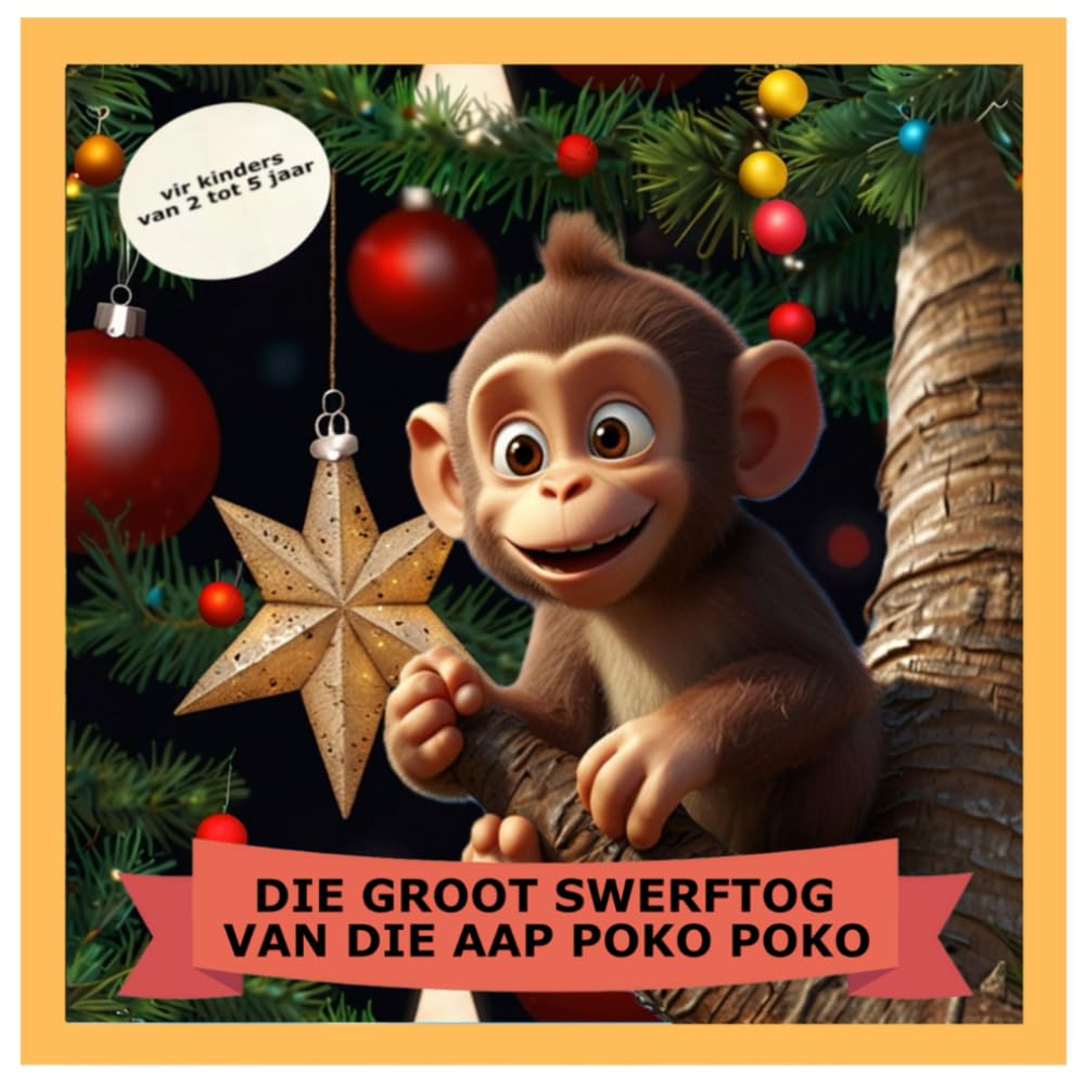 DIE GROOT SWERFTOG VAN DIE AAP POKO POKO: KOM ONS KLEUR DIE MALKIE POKO POKO SAAM VIR KERSFEES!