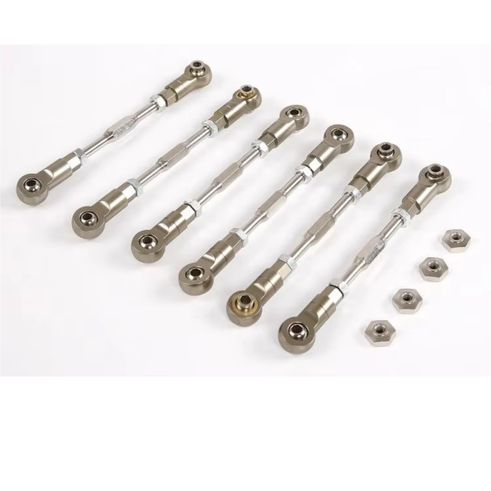 Compatibile Con Rofun LT Per LOSI 5ive T Per King Motor X2 1/5 RC Auto Parti Upgrade Kit Tiranti Regolabili In Alluminio Riparazioni