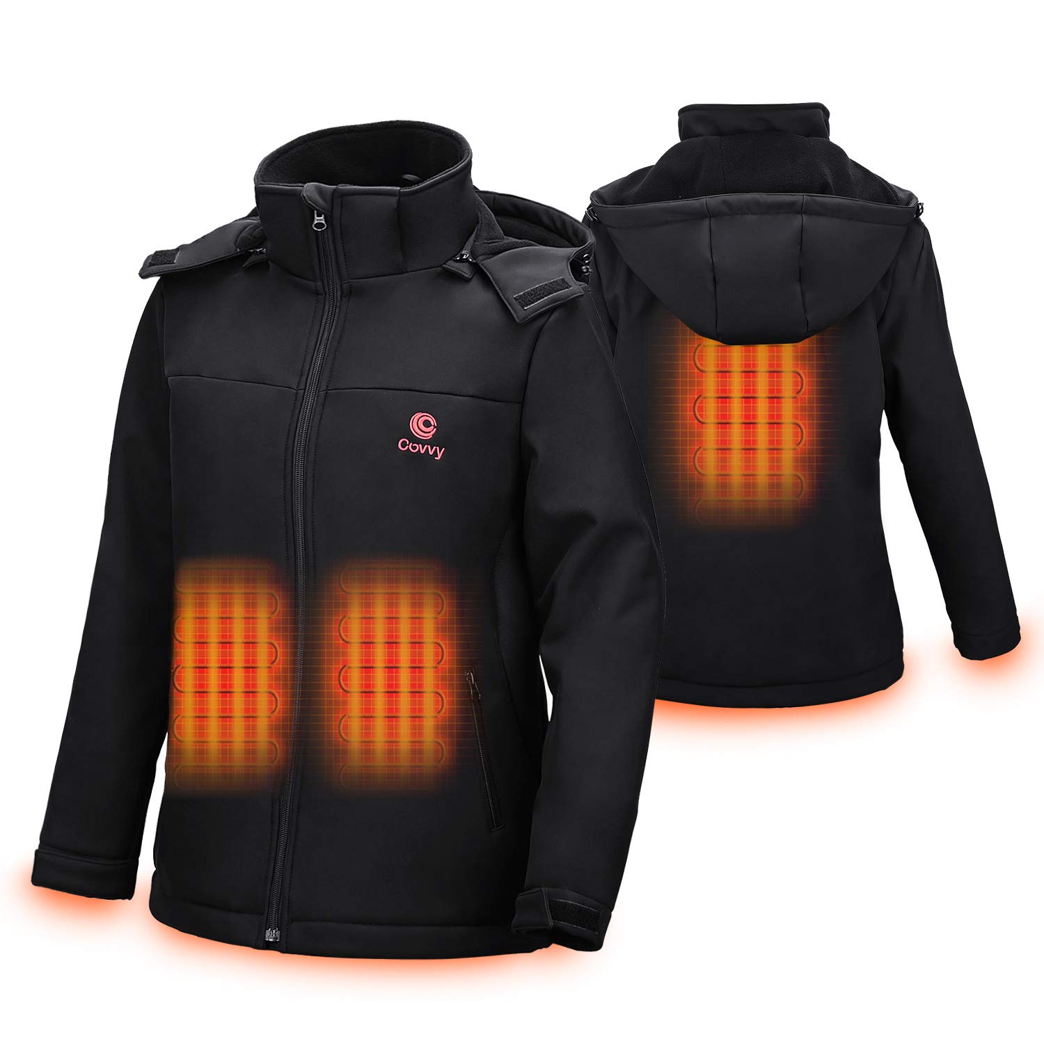 Buy COVVY 2022 Upgrade Women's Heated Jacket with Battery Pack