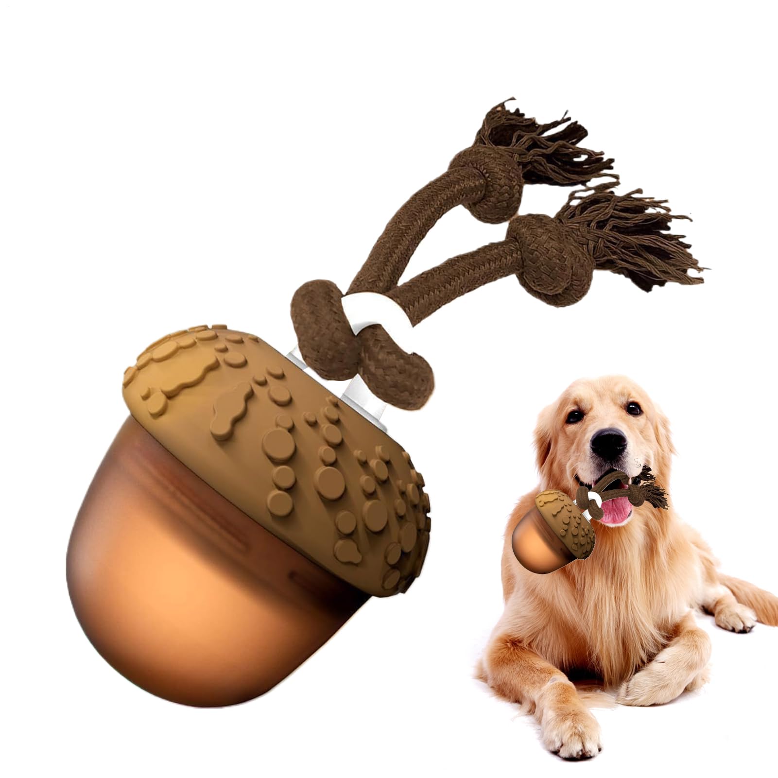 Balle interactive pour chiens contre l'ennui jouet rotatif lumineux