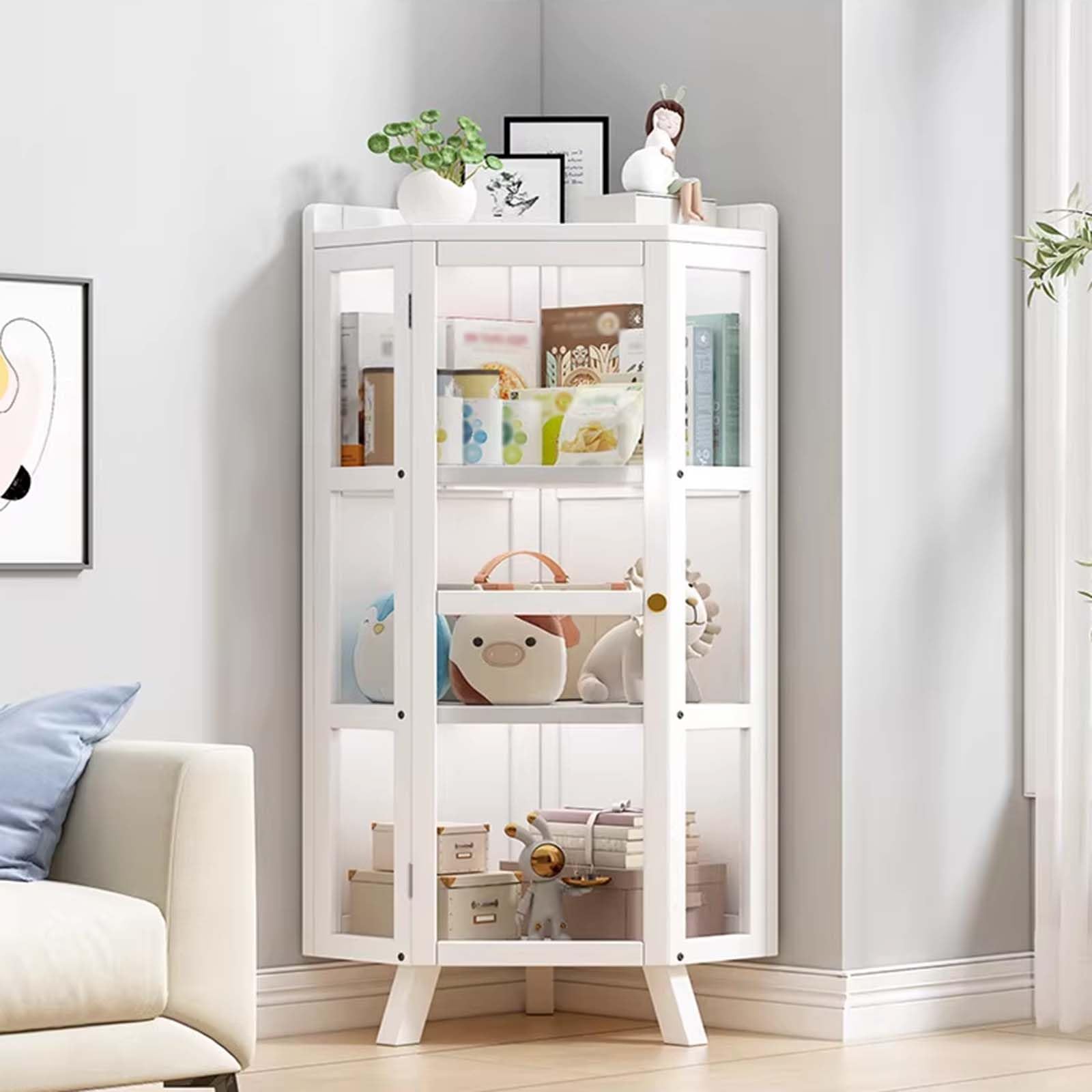 vetrina humidor sigari,vetrine espositive,Vetrina Espositiva da Parete in Acrilico Trasparente,vetrina espositiva libreria vetrina, vetrina in vetro per collezionismo,libreria legno-62×33×130cm
