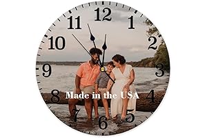 Personalized Picture Clock: A Timeless Treasure of Memories