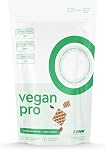 Vegan Pro Organic Plant Based Protein Powder | 20g Pea Protein Vegan Protein Shake | Easy Digest & Non-Bloating Plant Protein | Non-GMO, Dairy-Free, Gluten-Free | 2LB (Chocolate)