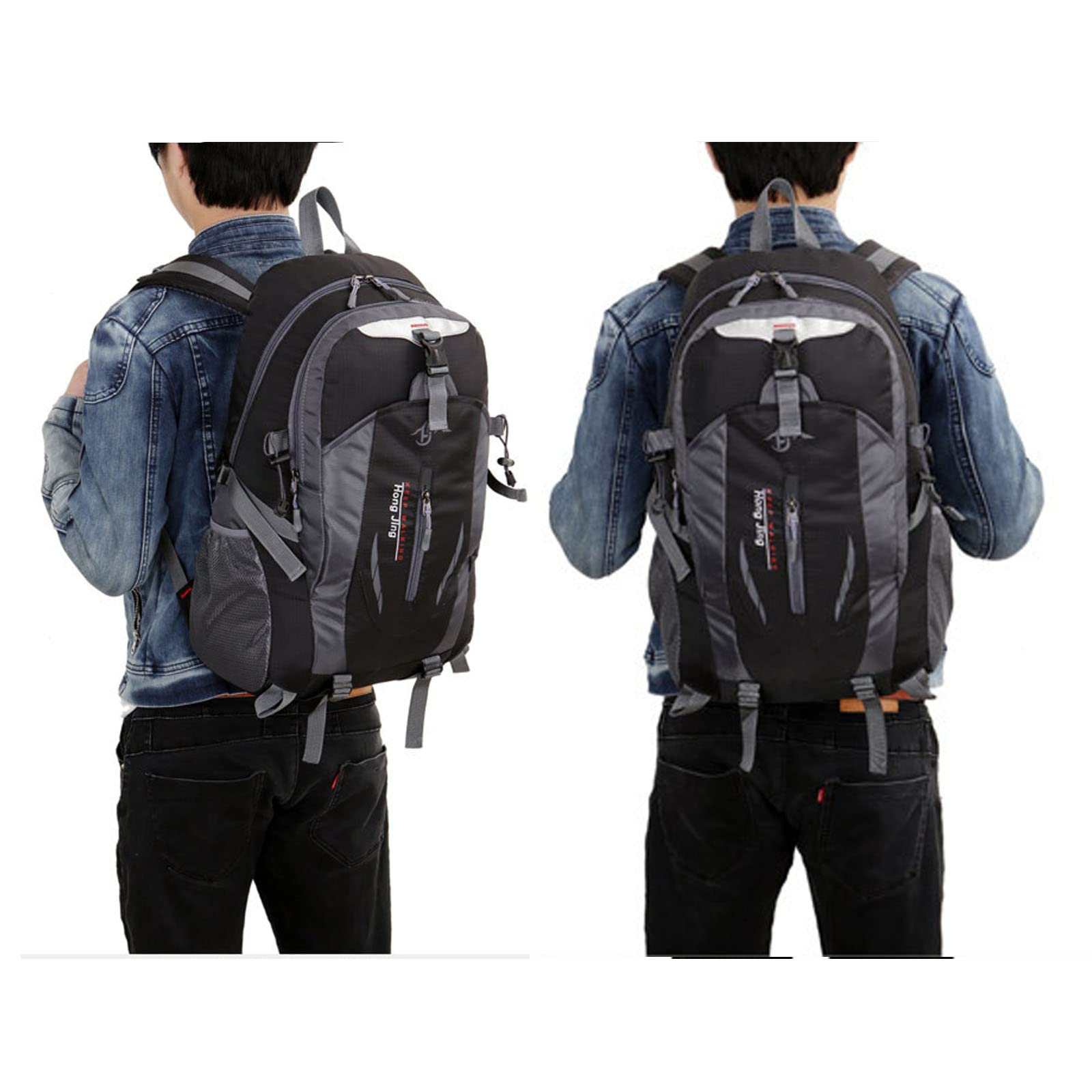 LZQpearl Leichter Rucksack 30 Liter – Reißfest, Atmungsaktiv – Für Wandern, Reisen, Uni