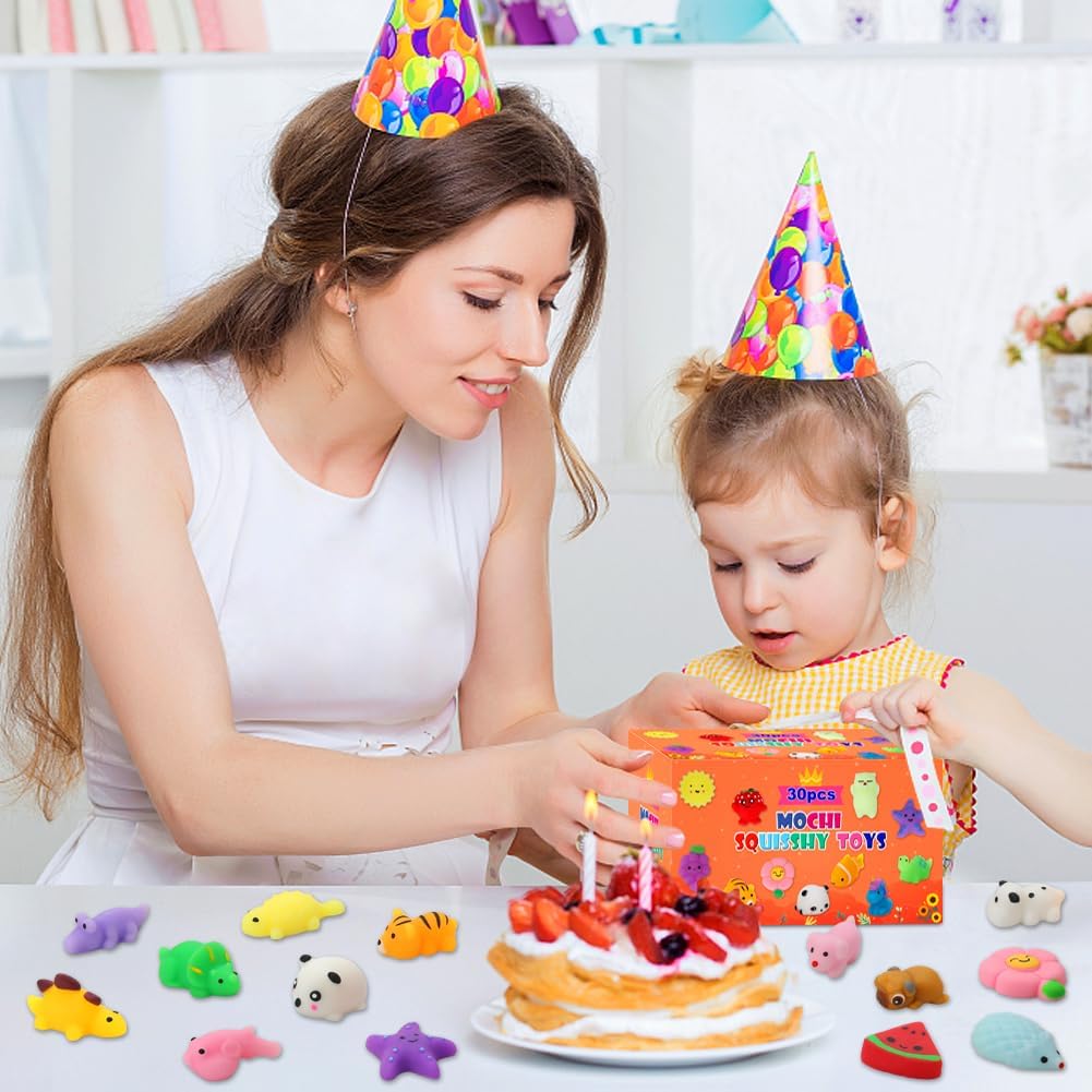 30 Adorable Kawaii Squishy Toys: Perfect Party Favors for All Occasions!