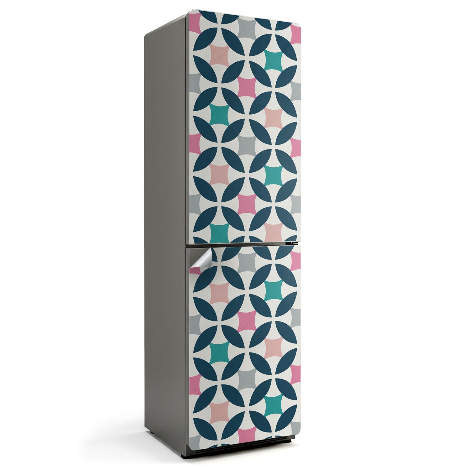 Décalcomanie pour cuisine design pour relooker un frigo 60x205 cm