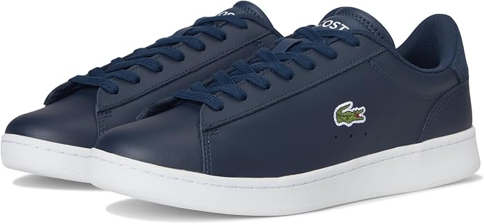 Мужские кроссовки Lacoste Carnaby Set Trainers, цвет: Тёмно-синий — фото 1