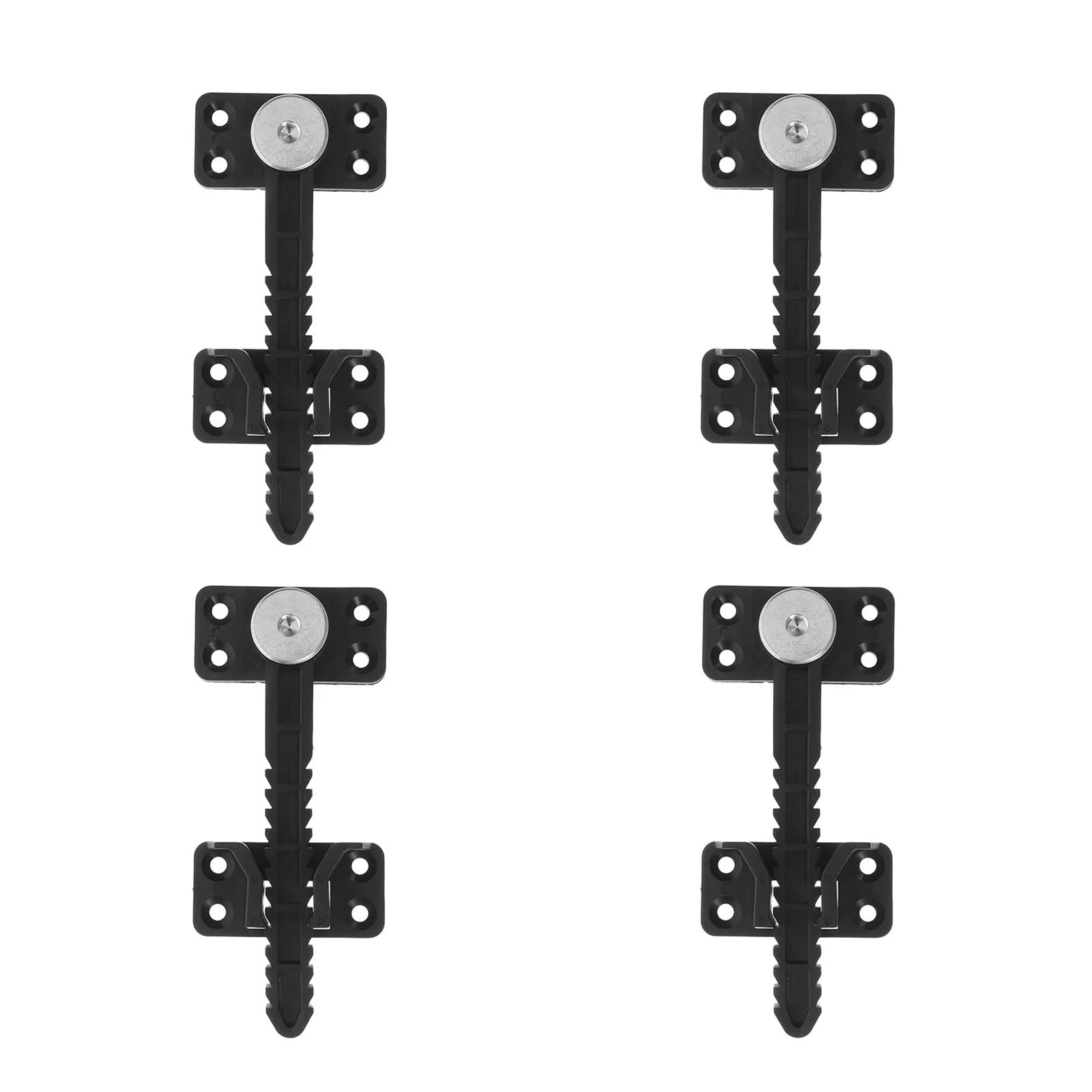 Hzomif Invisible Sofa Connector Brackets for Sectional Couch Joint Repair, 4 Pack Plastic Serrated Fixing Set