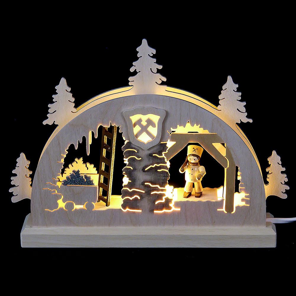 Arco de vela alemana de Erzgebirge el regalo decorativo ideal