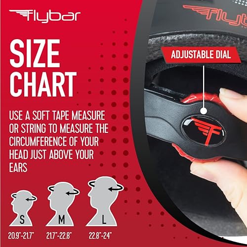 Miniatura 5 de Casco de bicicleta Flybar - Multideporte, certificado dual, ajustable, ligero, para skateboard, patinaje, pogo, scooter eléctrico, snowboard, para