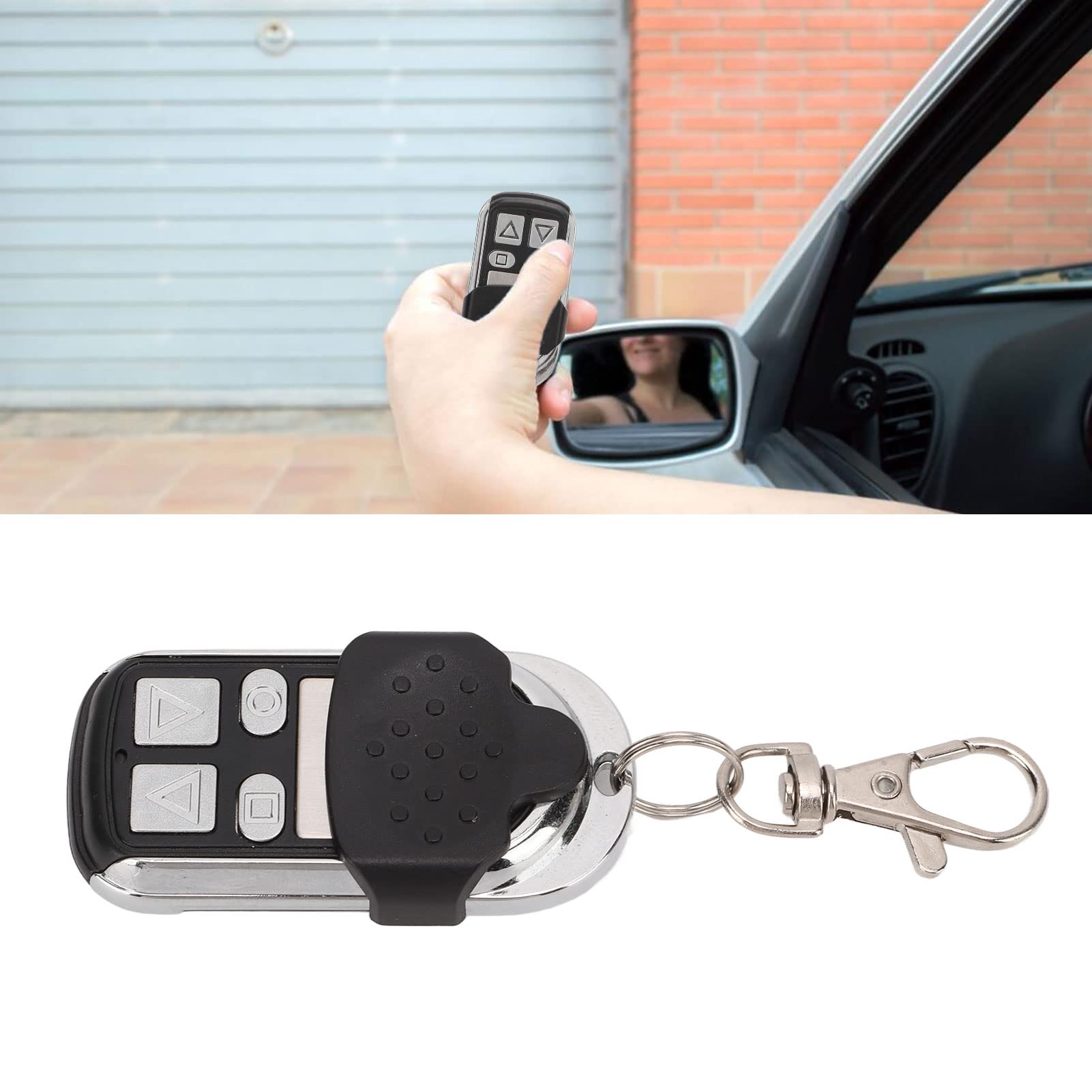 Key Fob Remote Control, Multi-function Garage Door Opener, Ideal Replacement for Driveway Awning with LED Lights - Image 2