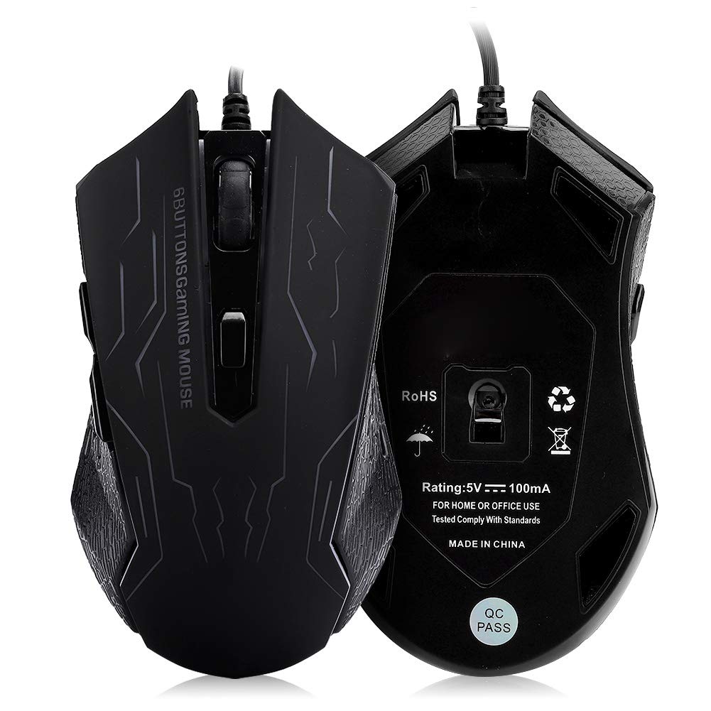 G6 Laptop Mouse Gaming Mouse Laptop Mouse Home Security Systems Mouse, for Computer G6 Desktop