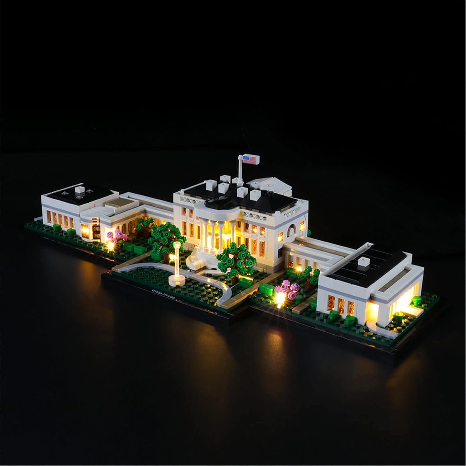 LED Light Set Compatible with Lego 21054 The White House Architecture Building Blocks Model - Model Set NOT Included