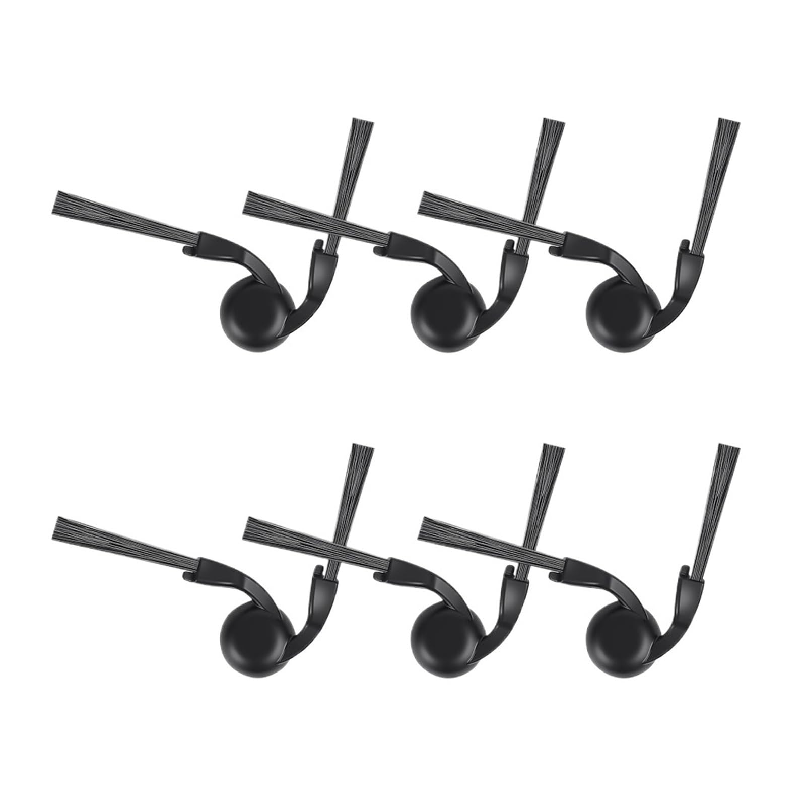 GENTERUN Side Brush,Compatible For Xiaomi,Robot Vacuum S40/OV81/S40 Pro/OV71GL,Compatible For Mijia,5C/5/5 Pro/OV31GL/OV42CN/OV21GL Accessories(6PCS)