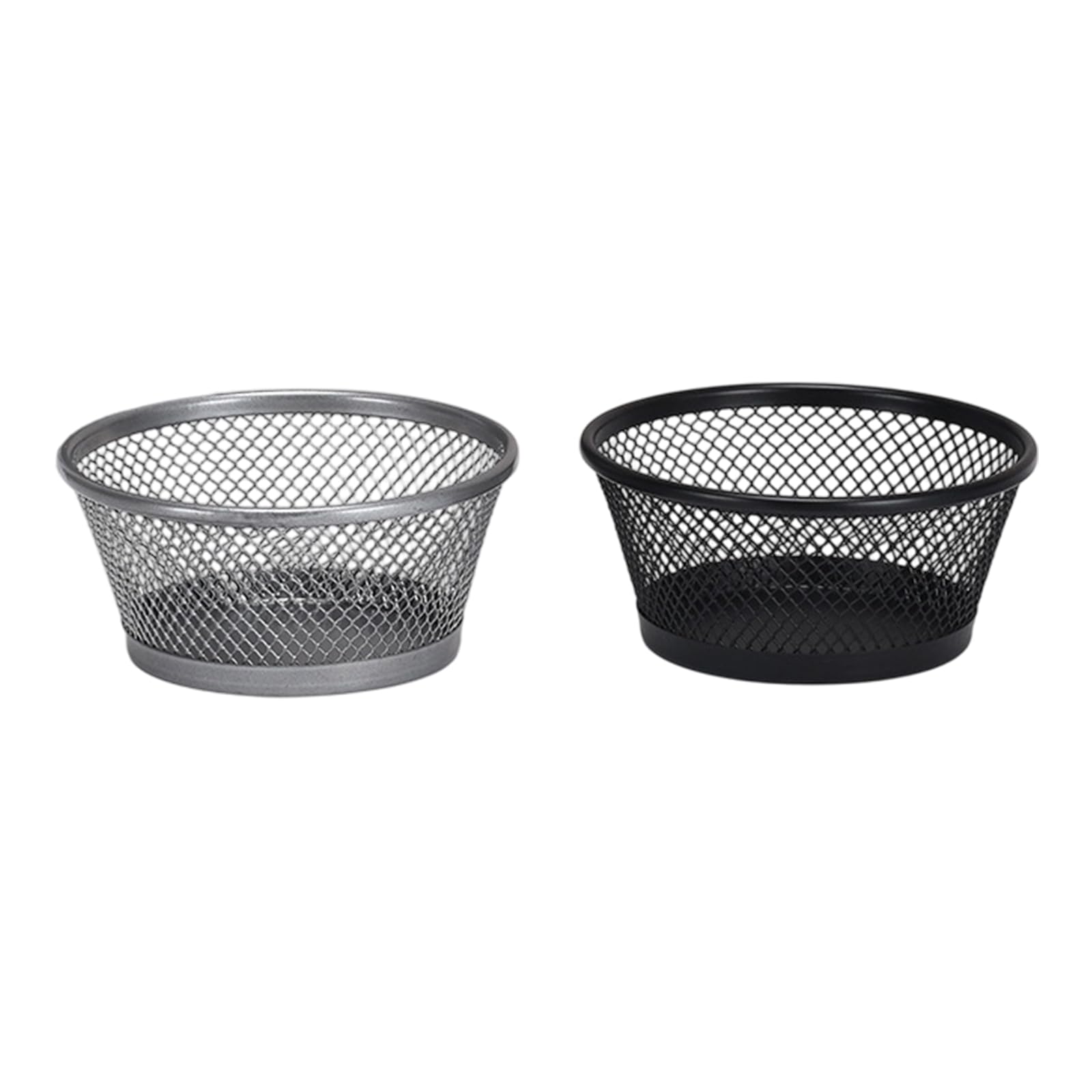 Hsioluted Multifunctional Storage Container for Desk Accessory Including Paper Clips Thumbtacks Metal Construction Modern Styles Offices Holders