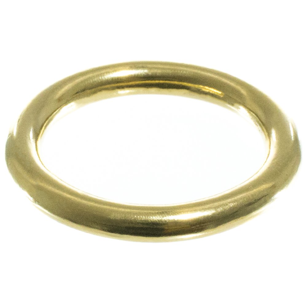 Craft County Brass O-Rings (2 Inch, 5 Pack)