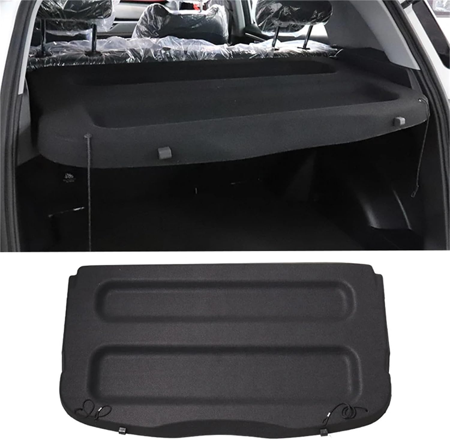 For Chery Tiggo 5X Not-retractable Trunk Cargo Cover Parcel Rack Anti-Peeping Shield Privacy Auto Interior Accessories