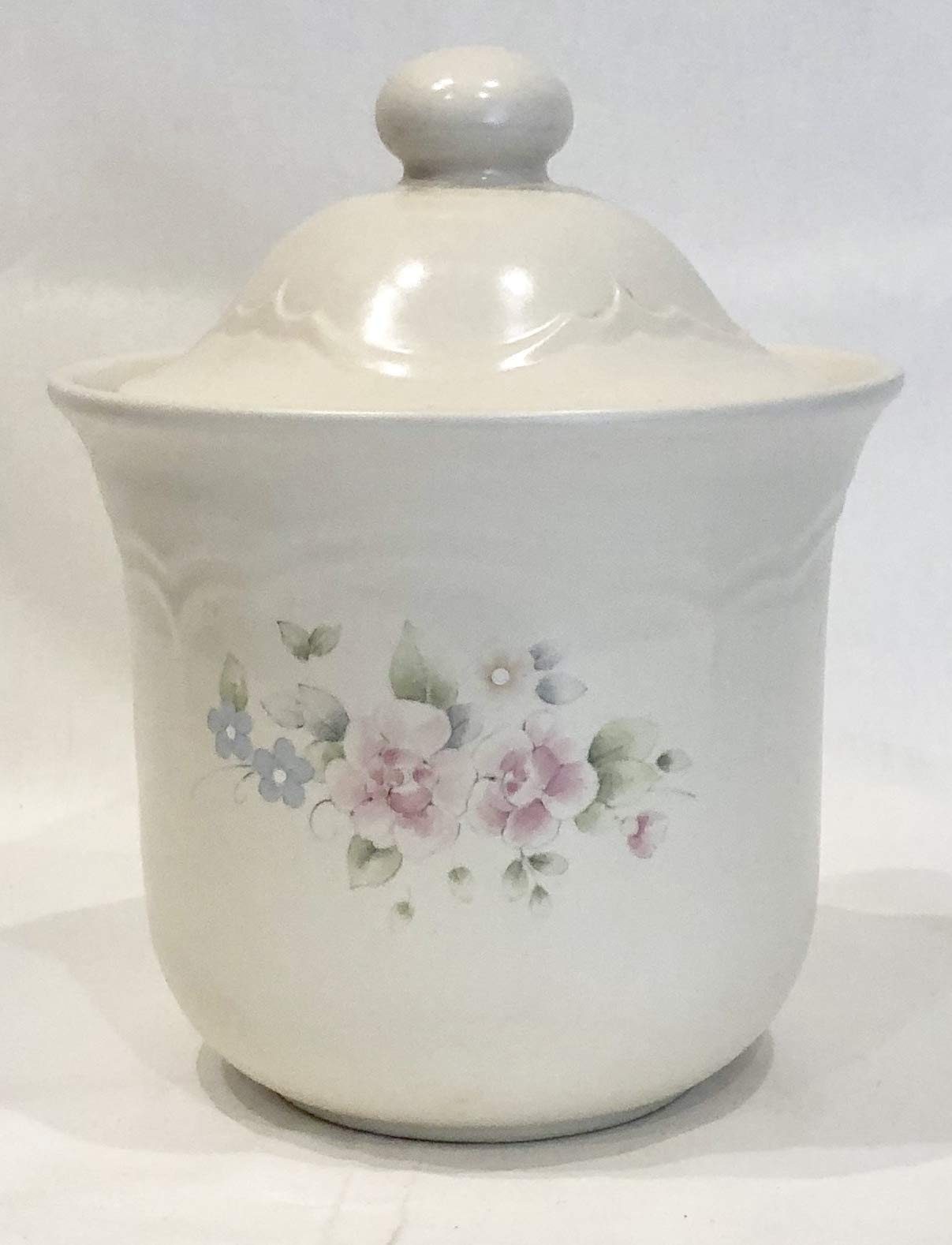 Buy Pfaltzgraff TEA ROSE Cookie Jar / Canister 7 inches high by 8