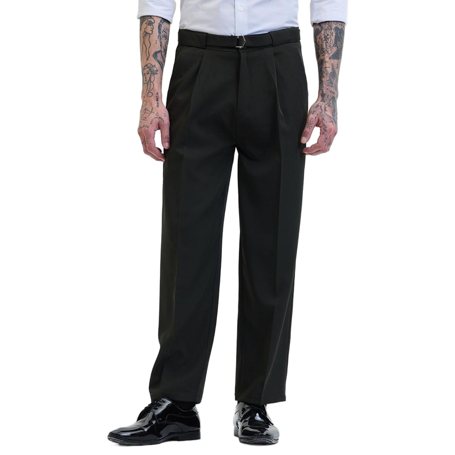 SNITCH Dark Green Relaxed Fit Korean Ankle Length Trouser - Review, Price and Buying Guide