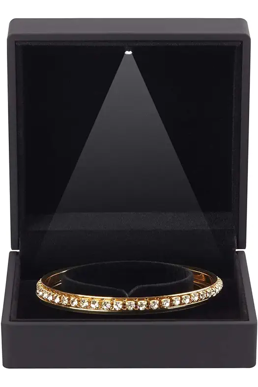 LETURE Luxury LED Light Bracelet Gift Box, Velvet...