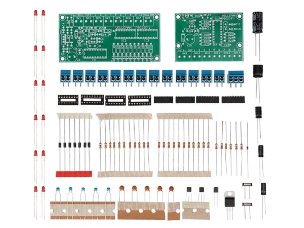 Whadda Kit de soldadura, bricolaje, control remoto de 2 alos, 10 canales, controlado por microprocesador
