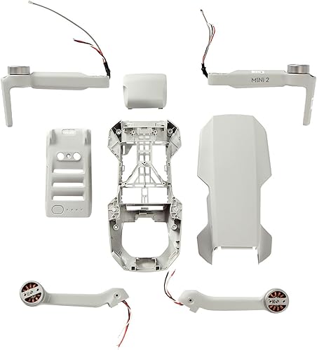 Miniatura 8 de SeiZed Drone Arms Body Shell Middle Frame Bottom Shell Upper Cover for D-JI Mavic Mini 2 Repair Spare Part (Color : Shells Combo) Shells Combo,8 in