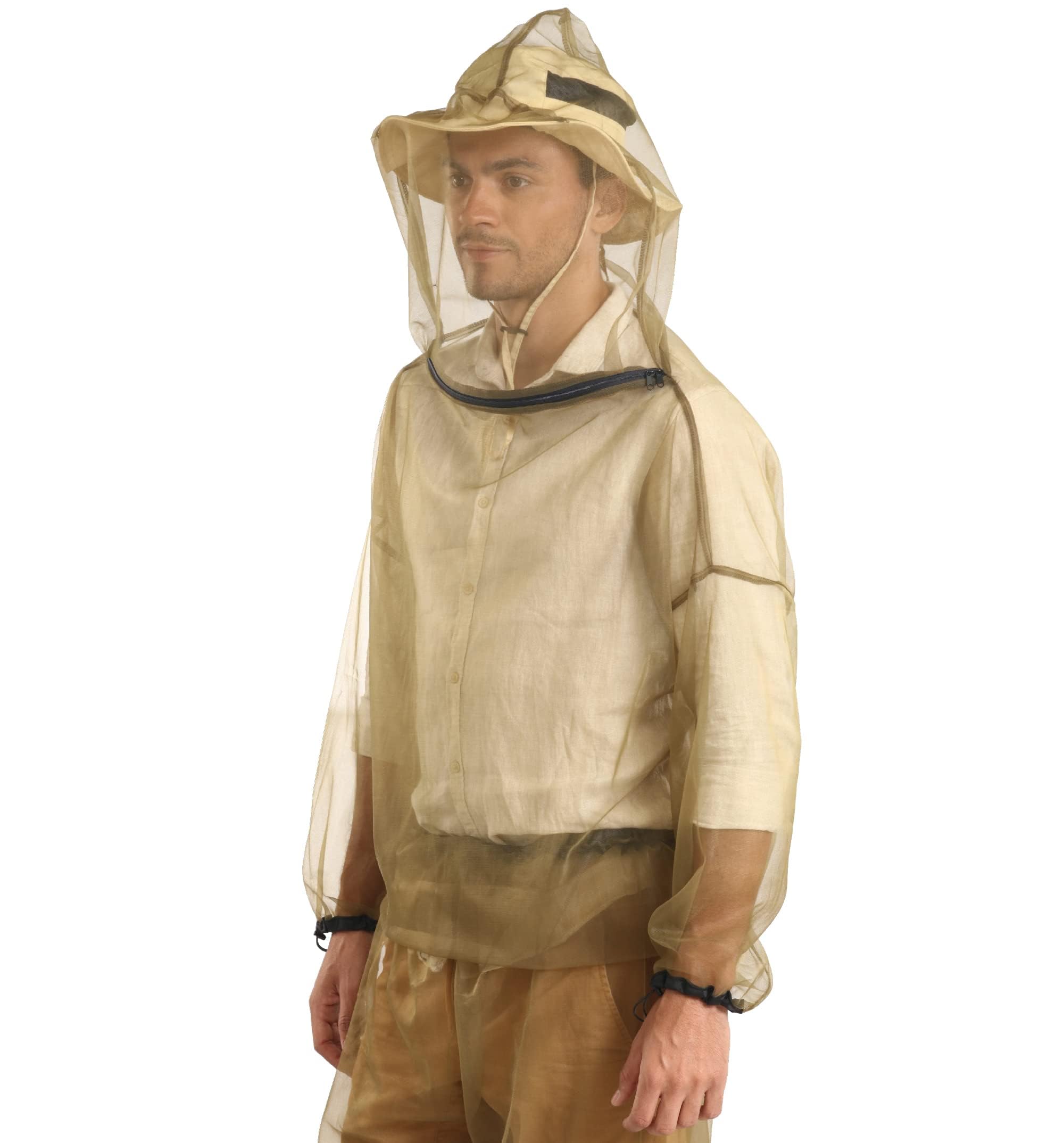 Tough Outfitters Mosquito Suit - Mosquito Repellent Clothing Men Women - Insect Bug Proof Net Mesh Clothing for Gardening