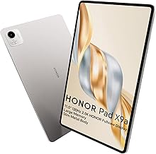 HONOR Pad X9a 6 GB 128 GB WiFi Tablet, 11.5 Inches to 120 Hz 2.5 K, Qualcomm 6 Nm Snapdragon 685, 4 Speakers, 8300 mAh Battery, Metal Body, Android 15, Google Service, Grey