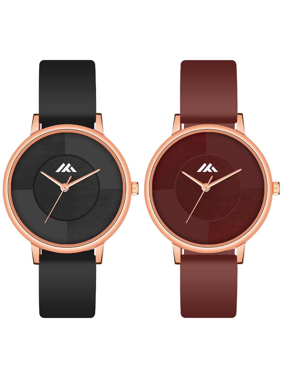 Shocknshop Analog Black & Maroon Dial Fashion Combo Silicone Band Watch For Women And Girls -Pack Of 2 -Mt53639 (B0CBPYCMTL) Amazon Price History, Amazon Price Tracker