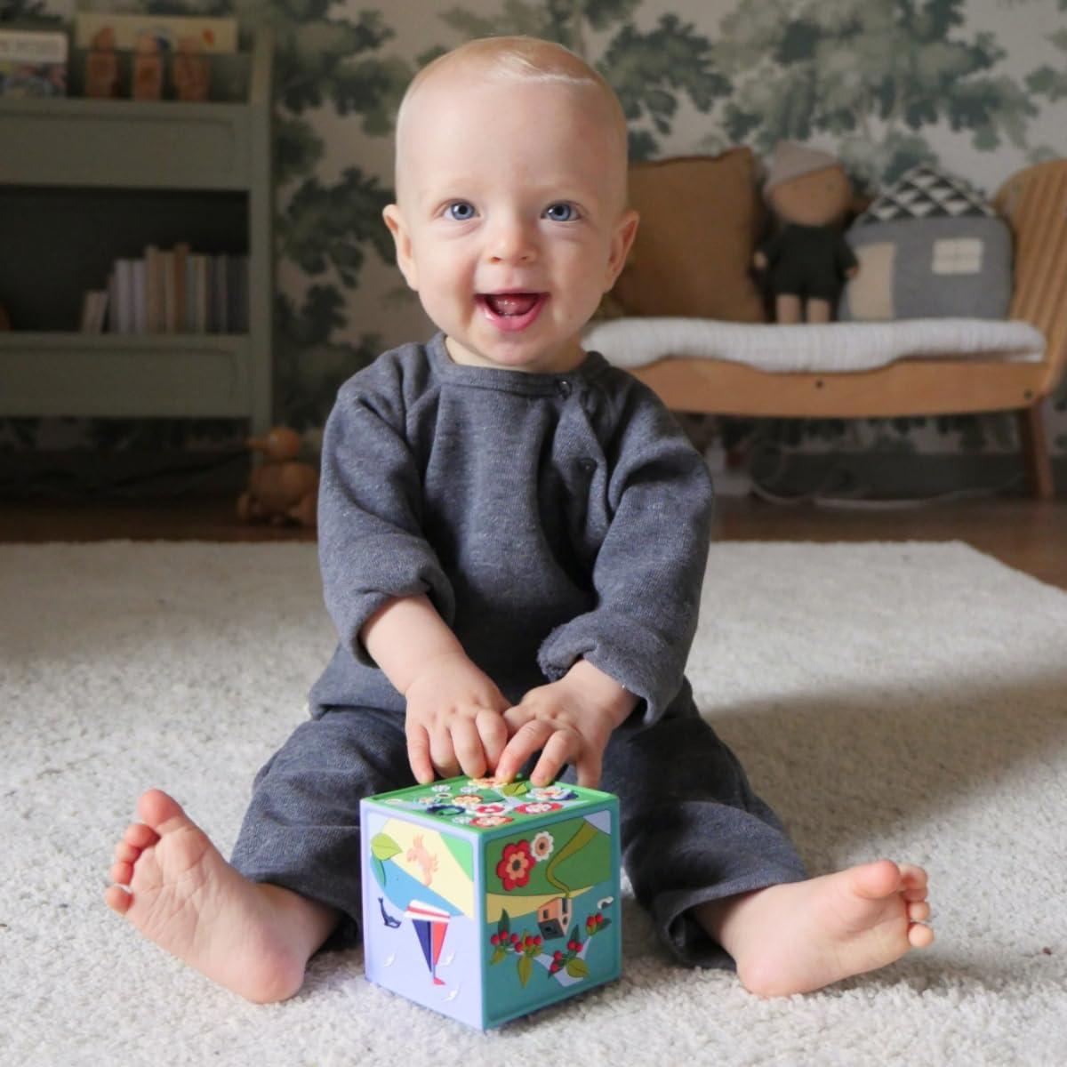 Conteuse Joyeuse Pour Bébé - 50 Berceuses Et Comptines | Sans Écran, Fabriquée En France