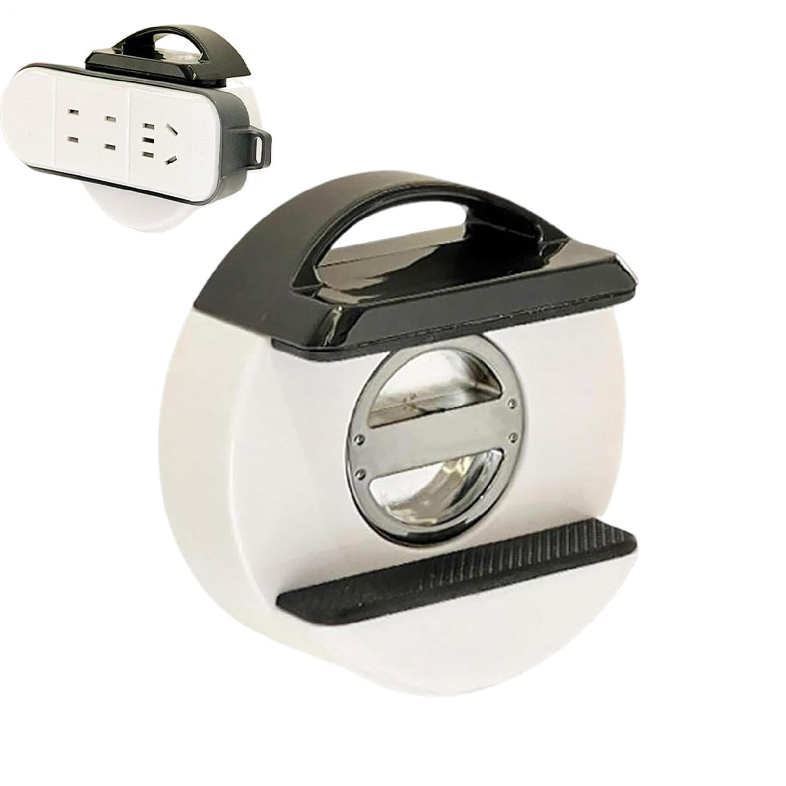 Supporto per mattoni elettrici con ventosa, supporto rotante per l'organizzazione dei cavi, design ad angolo regolabile per mobili da camera da letto, cucina e armadio