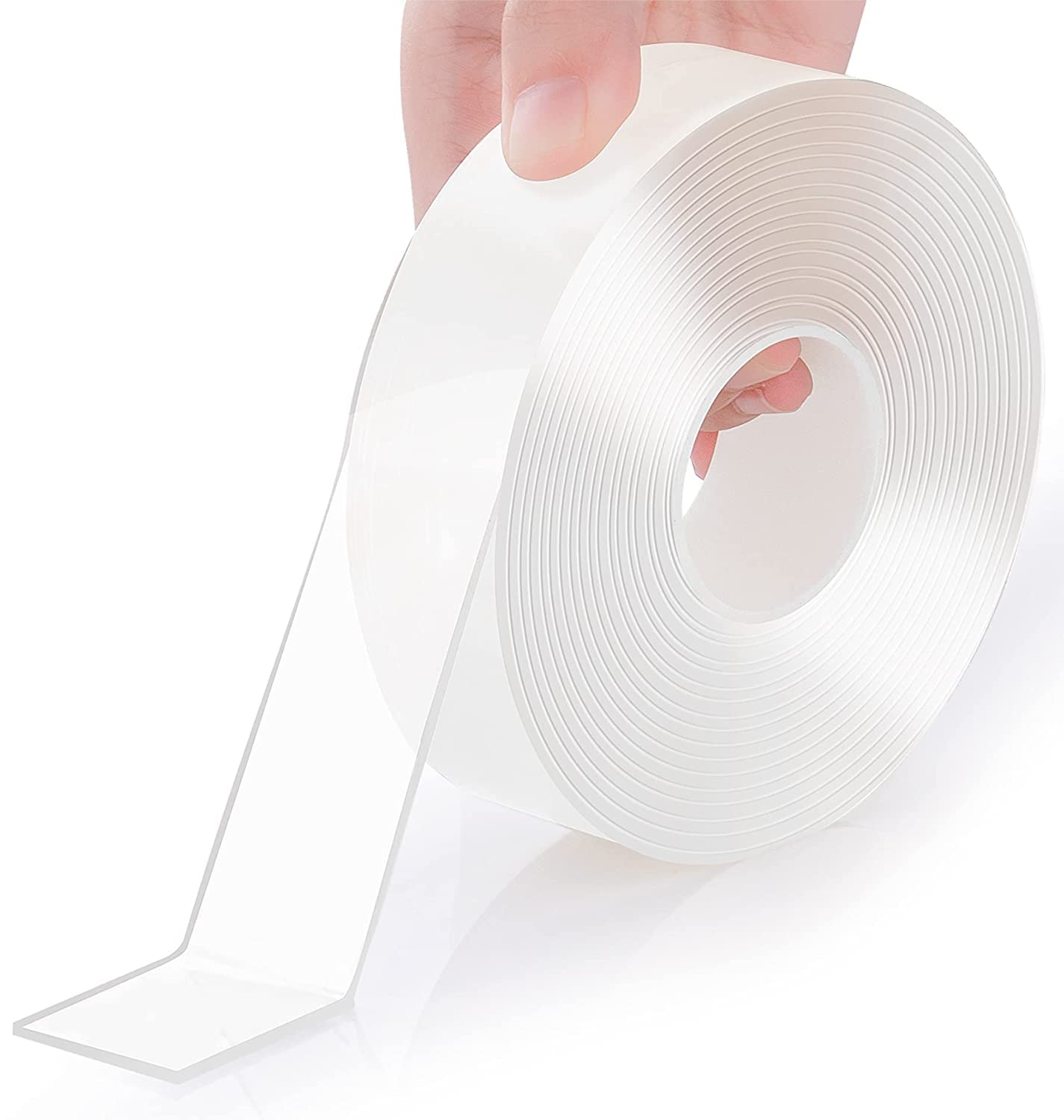 AIPL Double Sided Grip Tape Heavy Duty Ballon Tape Adhesive Tape For Walls Home Kitchen Carpet Car Decoration Transparent Tape Strong Reusable Anti Slip Tap (20 Mm X 3 Mtr X 1Mm Thick) (B0C554S65R) Amazon Price History, Amazon Price Tracker