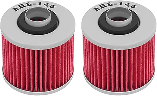 AHL 2 pack 145 Oil Filter Compatible with Yamaha XVS1100 V-Star 1100 1999 XV750 Virago 747 1992-1999 Xtz660 660 1991-1999 Szr660 660 1996-1998 XV250 AHL 2 pack 145 Oil Filter Compatible with Yamaha XVS1100 V-Star 1100 1999 XV750 Virago 747 1992-1999 Xtz660 660 1991-1999 Szr660 660 1996-1998 XV250