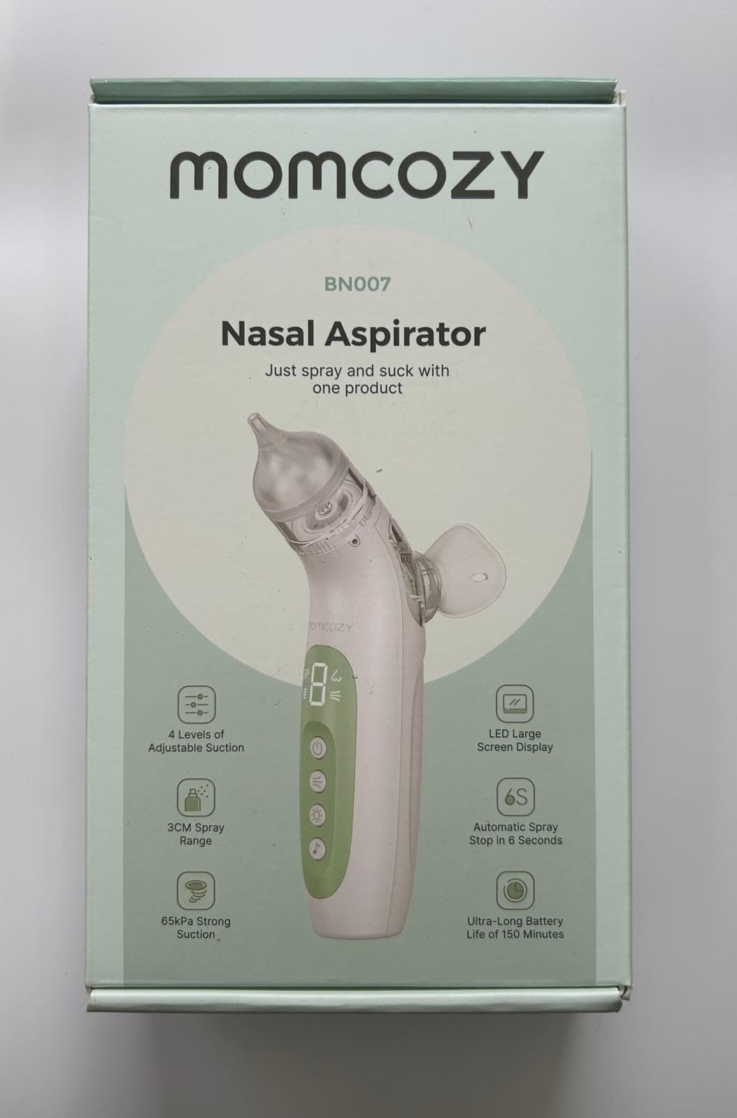 Momcozy Aspirator do nosa 65 kPa