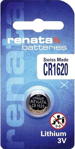 Batería de litio suizo Cr1620 Renata de un solo tipo