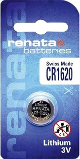 Single Type Cr1620 Renata Swiss Lithium Battery
