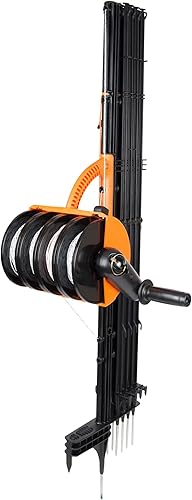 Gallagher G70000 Smart Fence 2, valla portátil para contener animales, valla de campo temporal, instalación rápida y fácil, segura y versátil