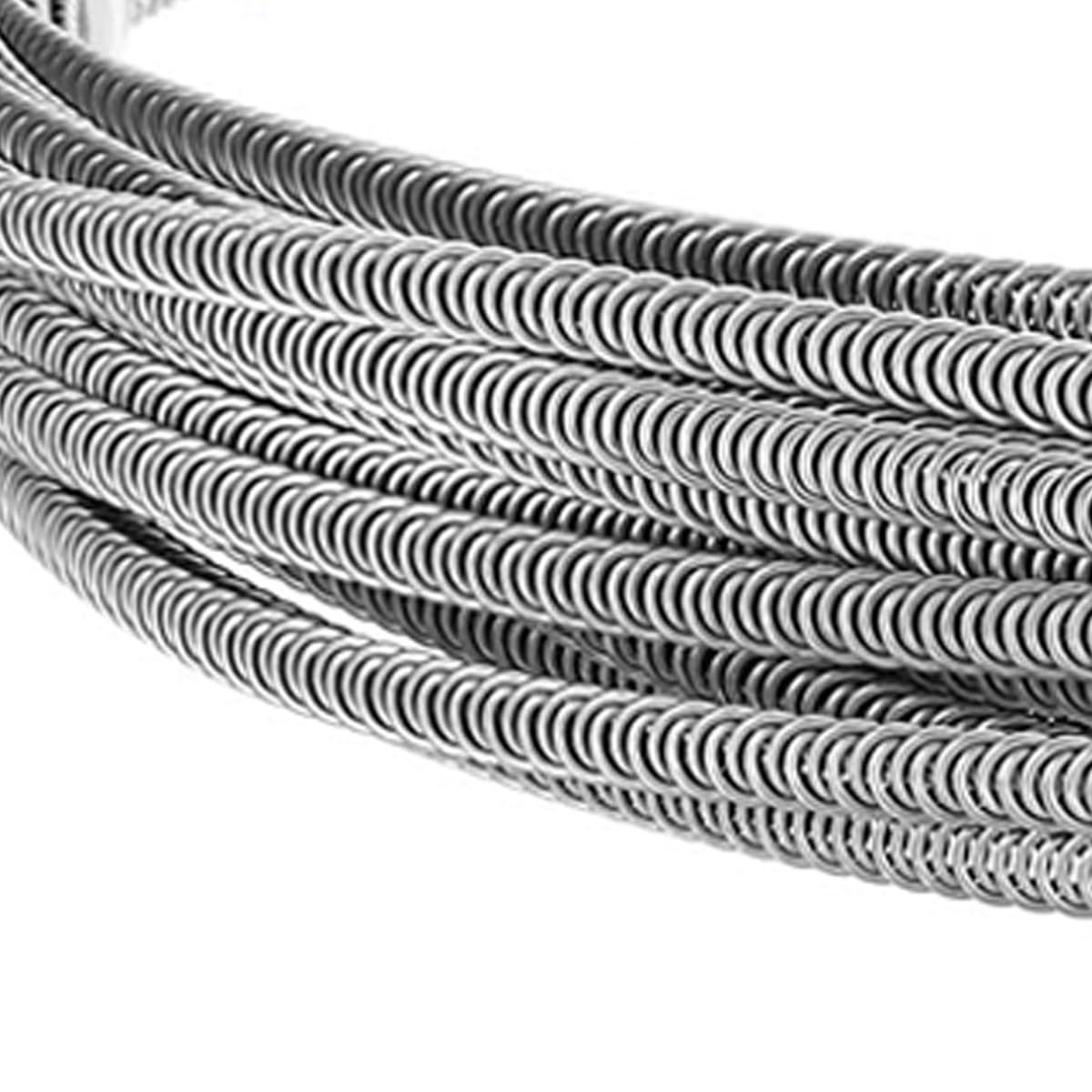 Disossamento in Acciaio Inossidabile per Corsetto Catena a Squame di Pesce da 33 Piedi e 30 Punte di disossamento in Acciaio per Cucire Abito Corsetto -5 mm