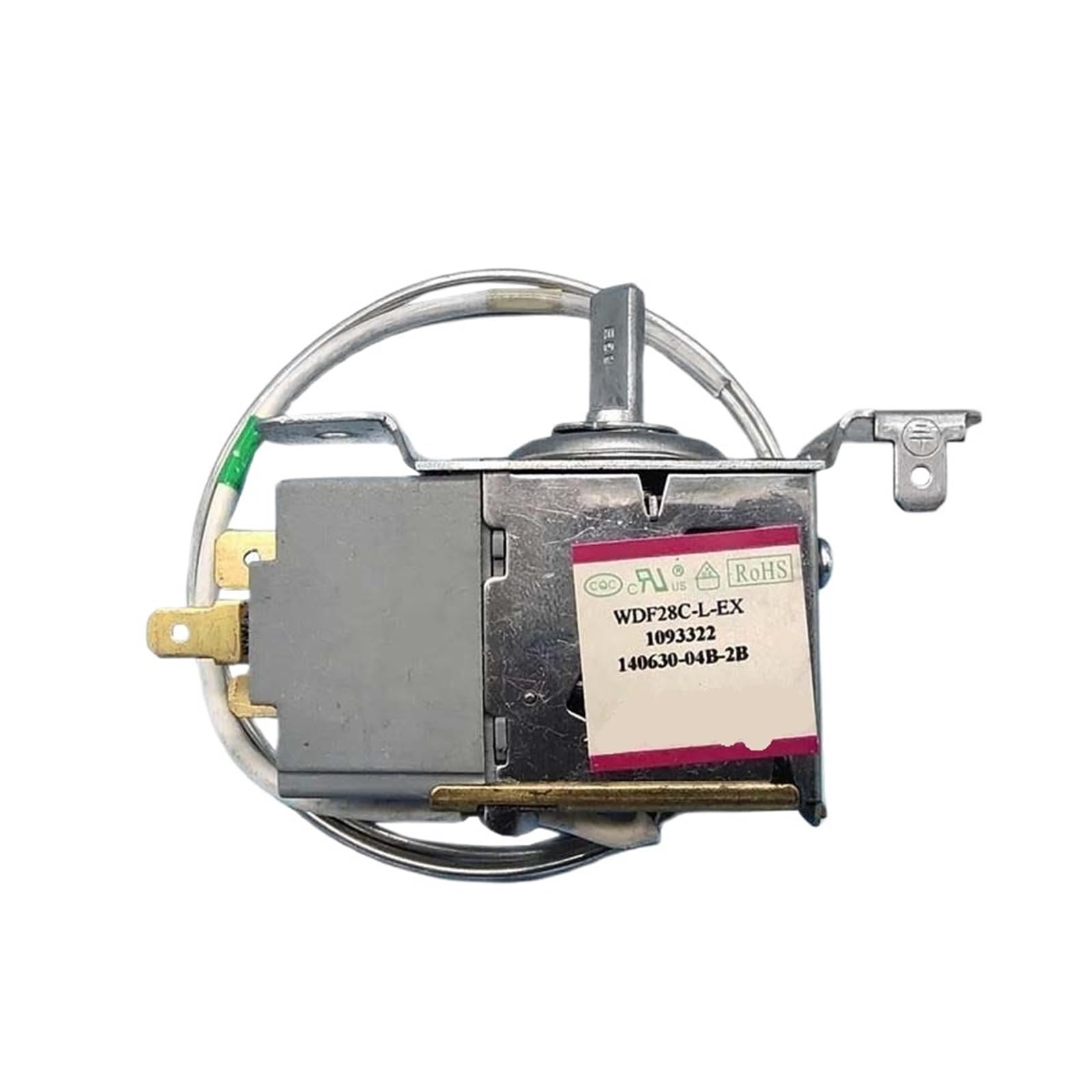 Fkymx 1Pcs Thermostat Wdf28c-L-Ex Mechanical Thermostat Switch，Compatible For Ronshen，Compatible For Hisense，Refrigerator