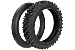 HIAORS3.00-12 80/100-12 Rear Tire with Inner Tube Set