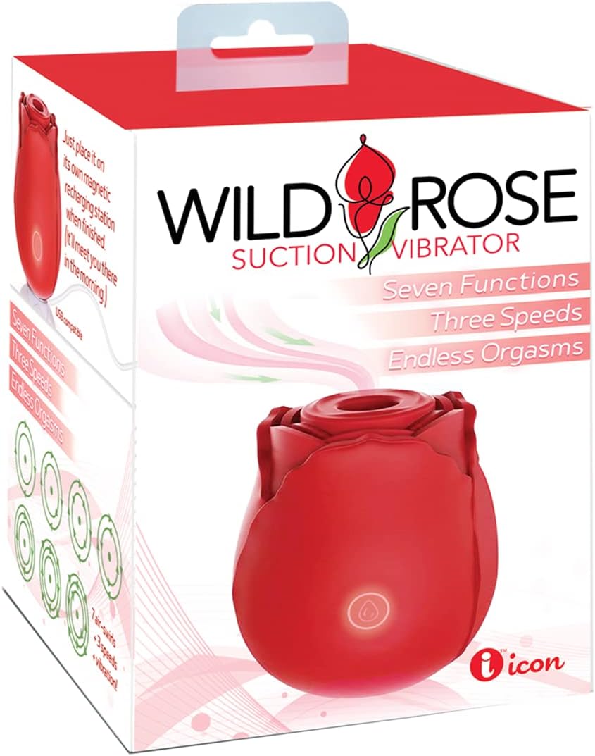 Sexy Gift Set Bundle of Classic Wild Rose and Icon Brands Orange is The New Black, Satin Sash, Reversible Blindfold/Restraint