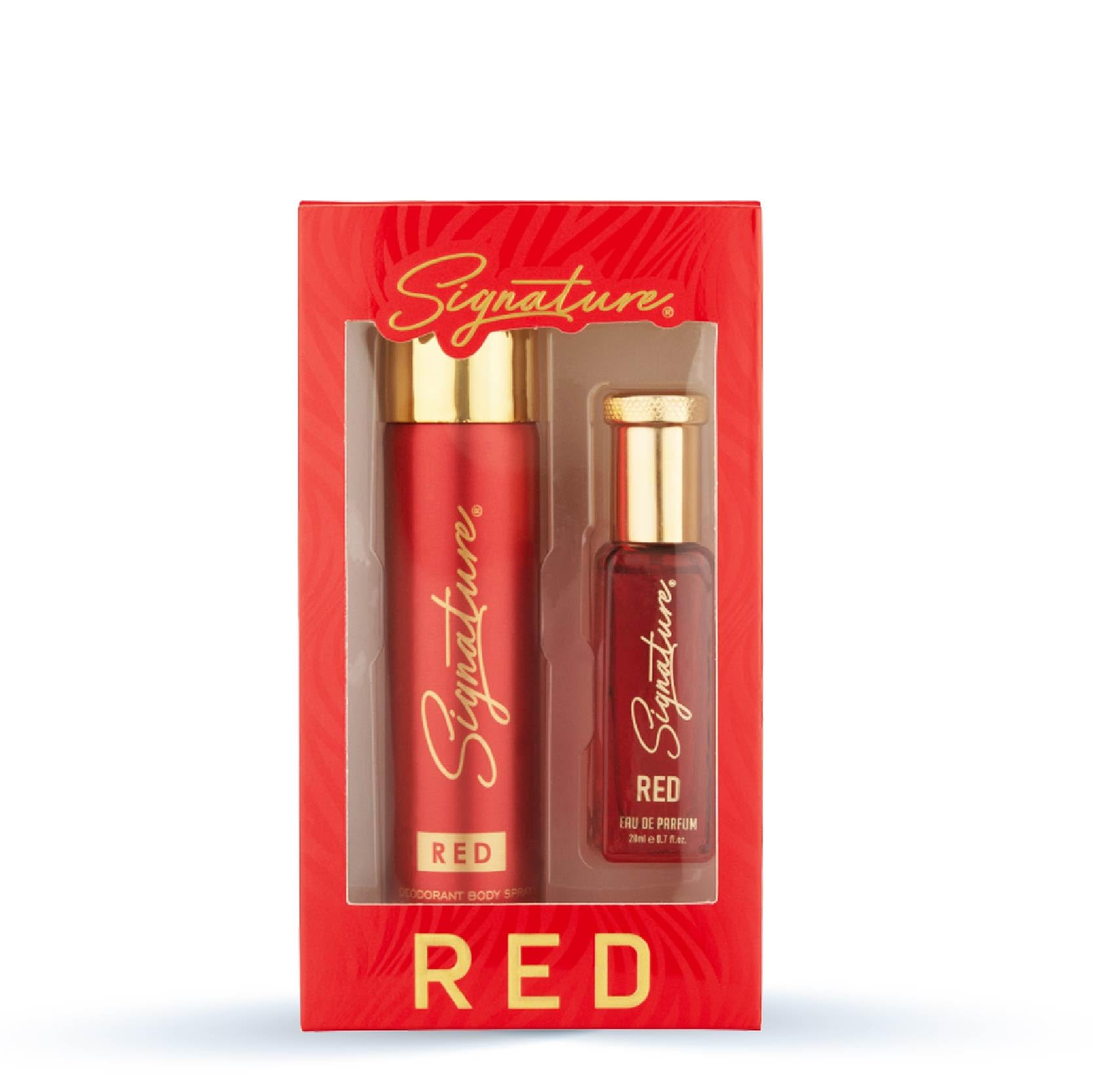 Signature Red Luxury Perfume Gift Set for Men and Women | Eau De Parfum 20ml + Deodorant 70ml | Long Lasting Unisex Perfume with Bergamot, Sea Water, Amber & White Musk | Premium Fragrance Combo-image-33