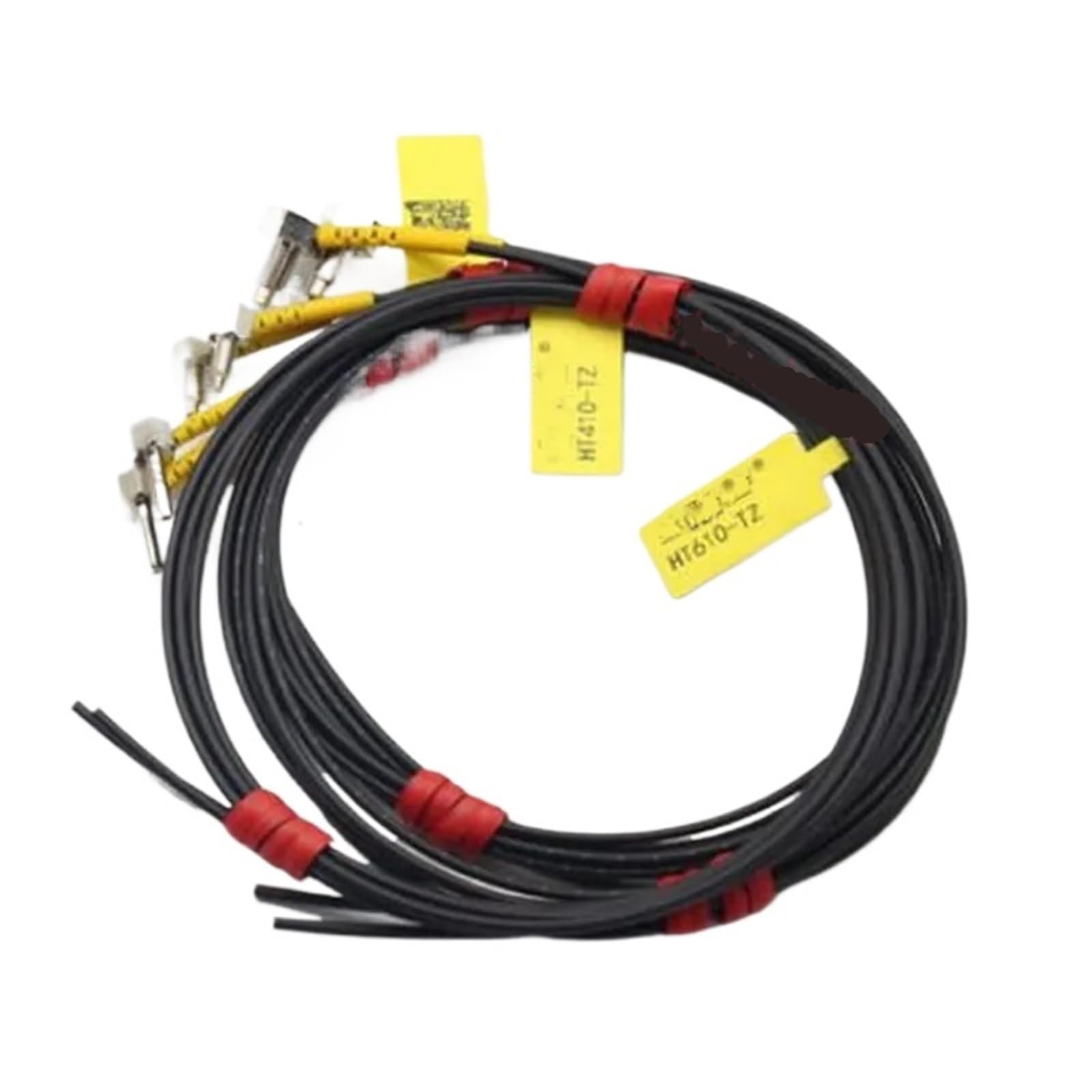 5 sztuk HT310410610-TZ wielordzeniowy czujnik światłowodowy pod kątem prostym 5 sztuk typ L 90 stopni czujnik sondy M3M4M6(Ht320-tz 2m)
