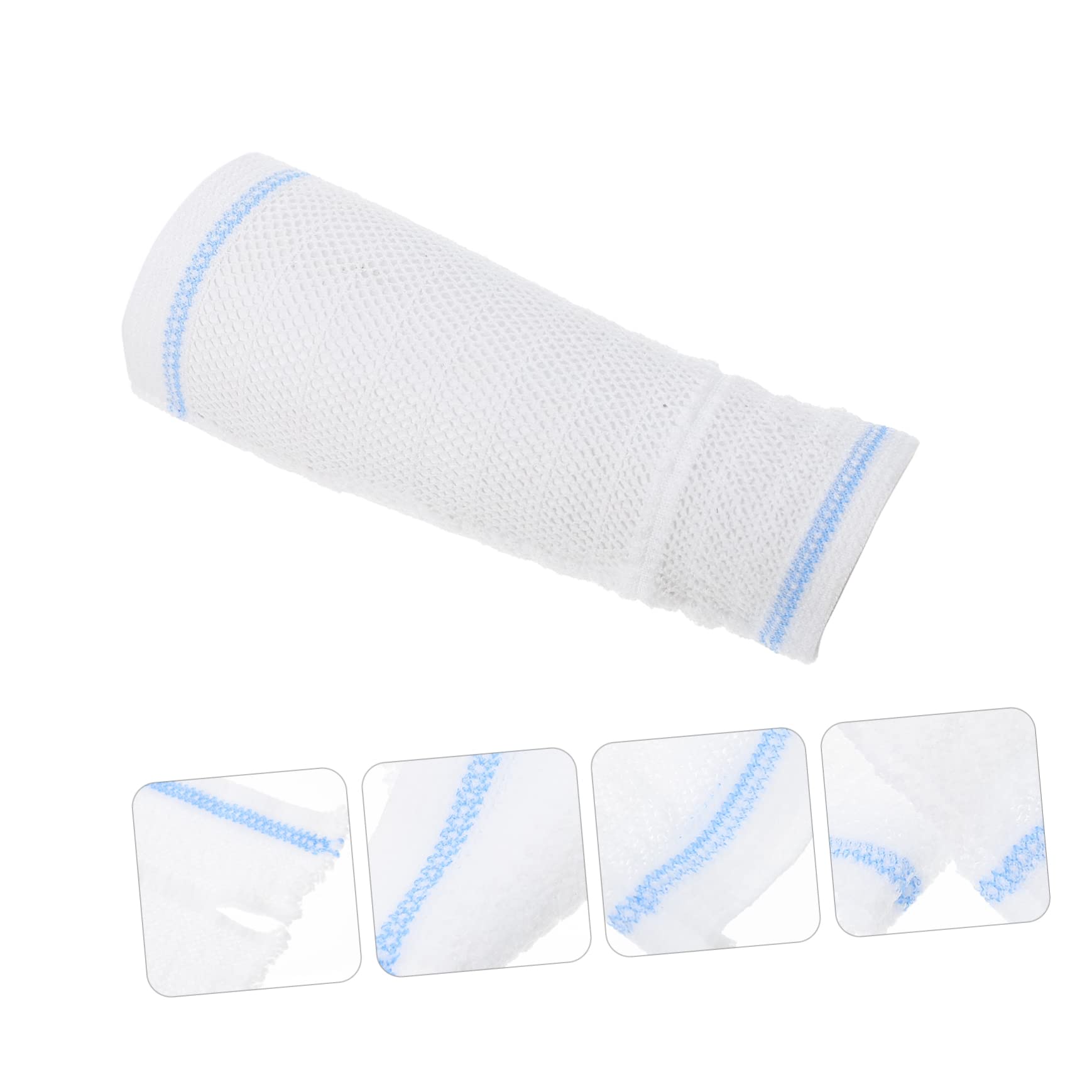 NOLITOY 1pc Arm Care Set Arm Sleeve Elastic Arm Sleeves Self Sticking Thumb Mesh Sleeves Cotton First Aid Sun Protection Sleeve Child