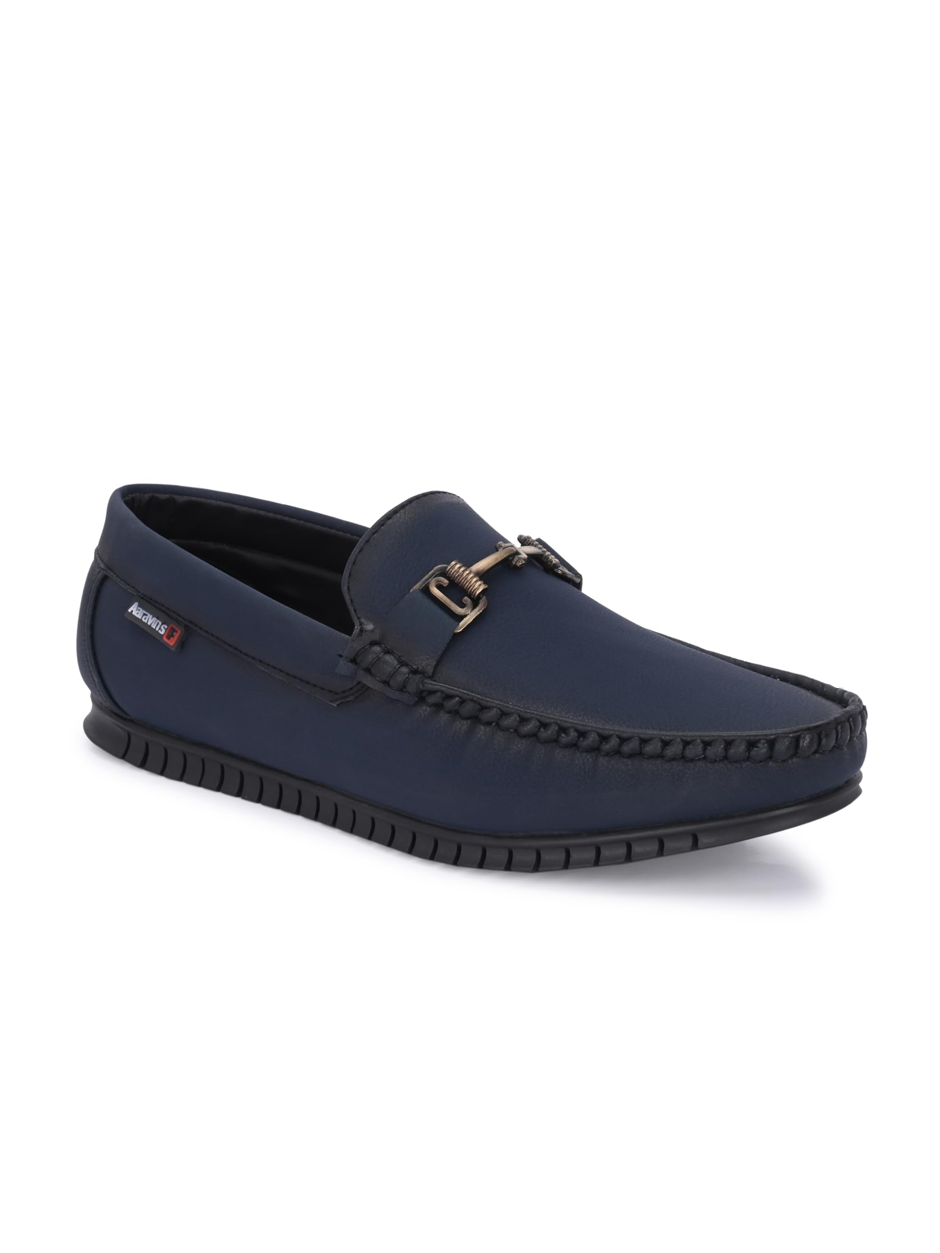 Aaravins Mens Blue Design|Casualwear Synthetic Leather Slip-On Loafers 9 UK/India (B0CZSXW6LY) Amazon Price History, Amazon Price Tracker