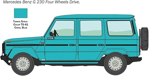 Miniatura 4 de ITALELI 124 Mercedes-Benz G 230 Glendevagen Modelo de plástico IT3640